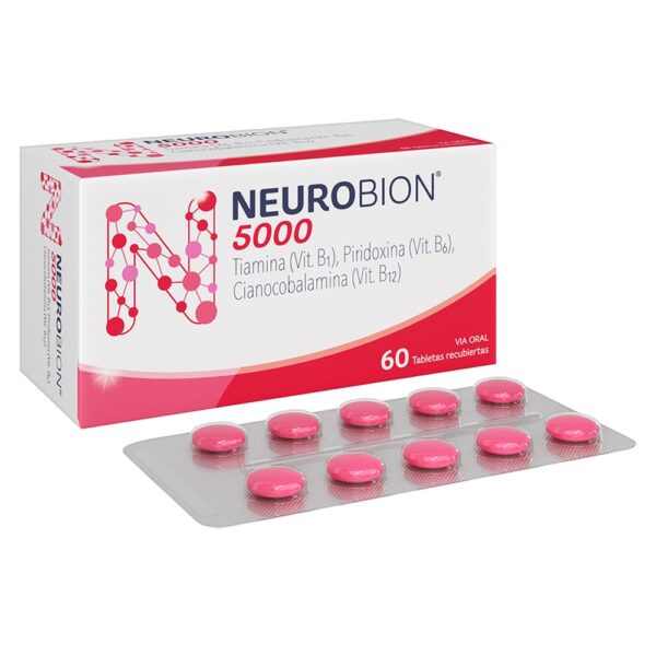 NEUROBION 5000 CAJA X 60 COMPRIMIDOS