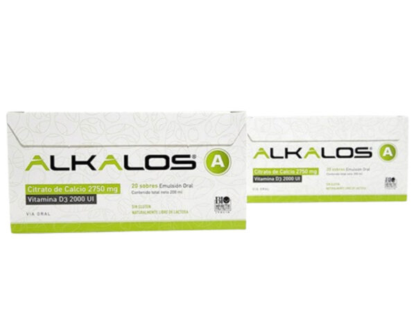 ALKALOS CAJA X 20 SACHETS EMULSIÓN