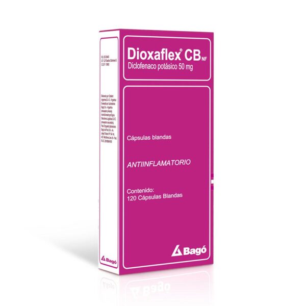 DIOXAFLEX CB NF 50MG CAJA X 120 MG