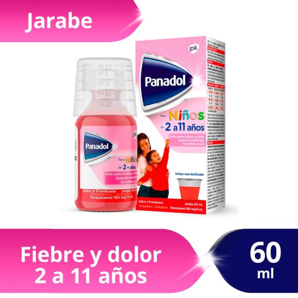 PANADOL NIÑOS 160MG/5ML JARABE