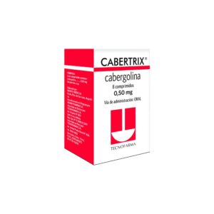 Cabertrix 0.50 Mg Comprimido - Frasco 8 UN