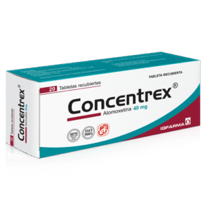 Concetrex 40mg caja x 20 tab