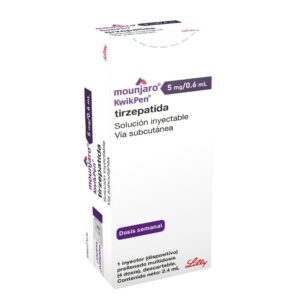Mounjaro kwikpen 5mg/0.6ml solución inyectable