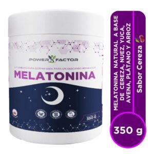 Melatonina en polvo sin azúcar frasco x 350gr power factor