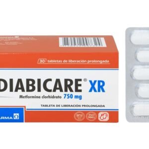 DIABICARE XR 750MG X 30 TABLETAS