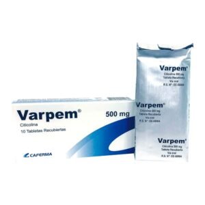 Varpem 500mg Tableta Recubierta caja x 10/citicolina