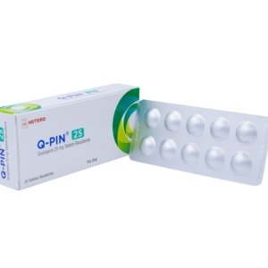Q-pin 25mg x 30 tabletas/Quetiapina