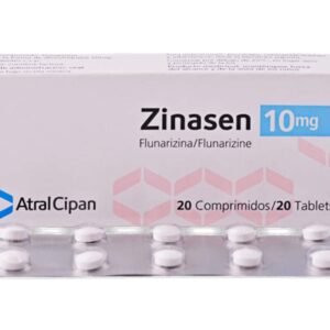 Zinasen 10 mg Comprimidos caja x 20/flunarizina