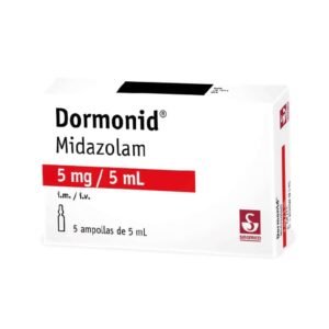 Dormonid 5mg/5ml 5 ampollas/MIDAZOLAM
