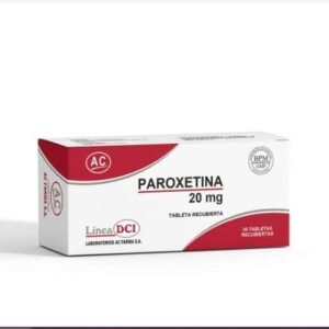Paroxetina 20mg Tableta Recubierta